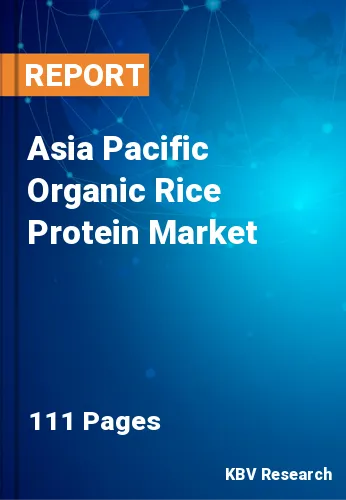 Asia Pacific Organic Rice Protein Market Size | 2030