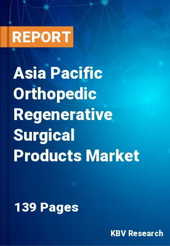 Asia Pacific Orthopedic Regenerative Surgical Products Market