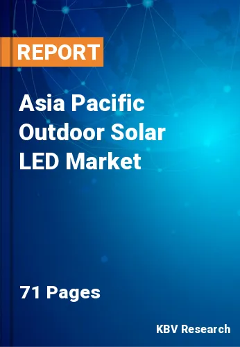 Asia Pacific Outdoor Solar LED Market