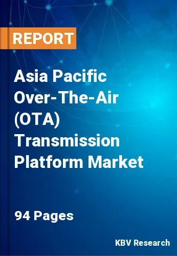 Asia Pacific Over-The-Air (OTA) Transmission Platform Market Size Report 2025