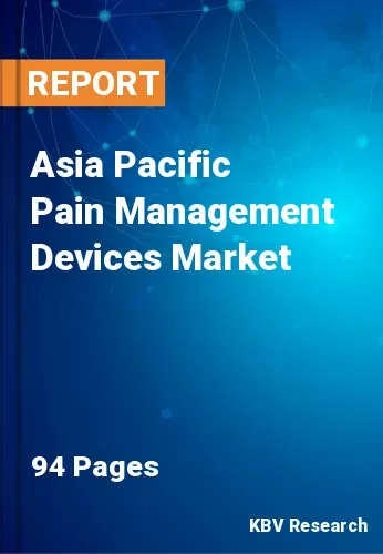 Asia Pacific Pain Management Devices Market Size & Share 2026