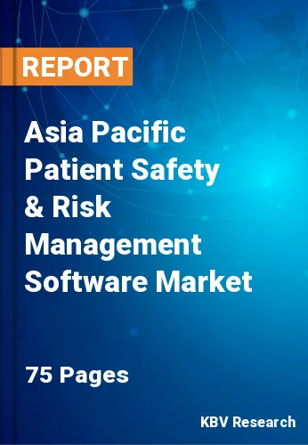 Asia Pacific Patient Safety & Risk Management Software Market