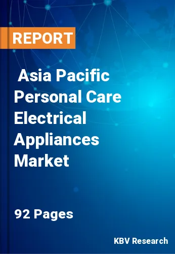  Asia Pacific Personal Care Electrical Appliances Market