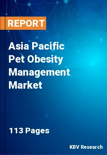 Asia Pacific Pet Obesity Management Market Size, Trend 2031