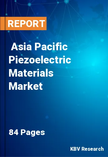  Asia Pacific Piezoelectric Materials Market Size, Analysis, Growth