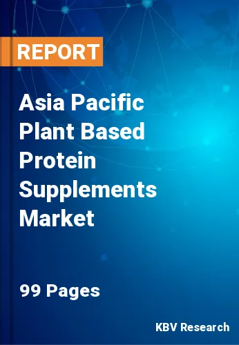 Asia Pacific Plant Based Protein Supplements Market Size, 2027
