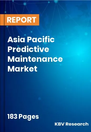 Asia Pacific Predictive Maintenance Market Size | Share 2032