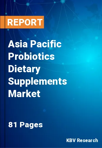 Asia Pacific Probiotics Dietary Supplements Market Size, 2027