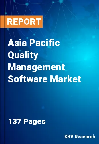 Asia Pacific Quality Management Software Market Size, 2027