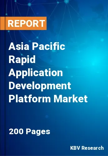 Asia Pacific Rapid Application Development Platform Market Size 2031