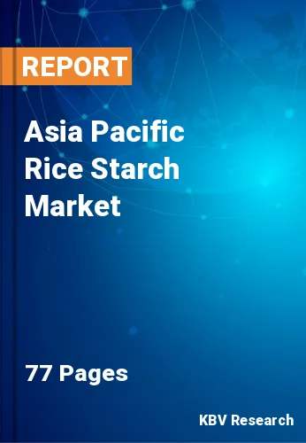 Asia Pacific Rice Starch Market Size & Growth Forecast to 2028