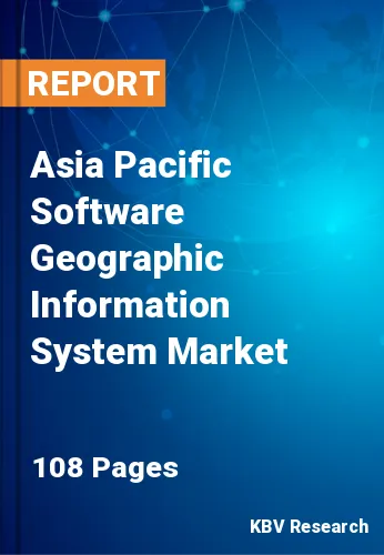 Asia Pacific Software Geographic Information System Market