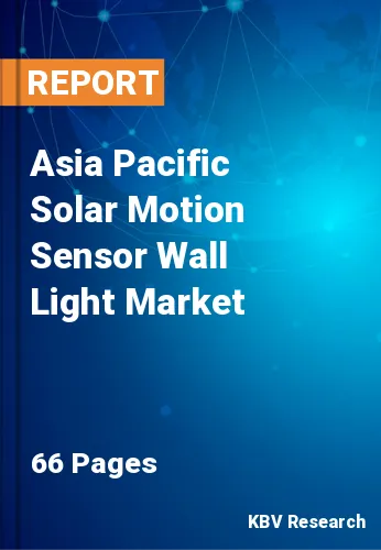 Asia Pacific Solar Motion Sensor Wall Light Market