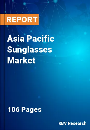 Asia Pacific Sunglasses Market Size & Growth Forecast, 2026
