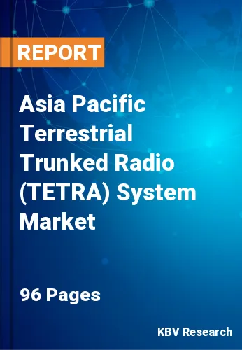 Asia Pacific Terrestrial Trunked Radio (TETRA) System Market