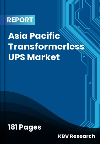 Asia Pacific Transformerless UPS Market