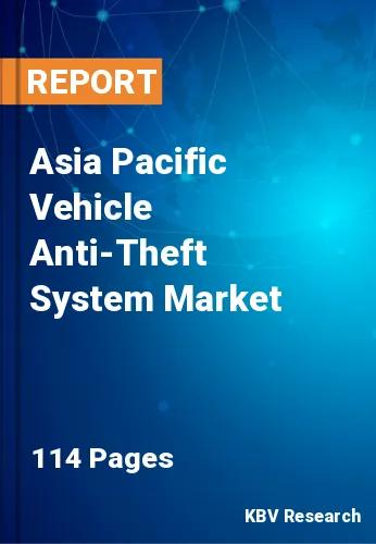 Asia Pacific Vehicle Anti-Theft System Market Size, 2028