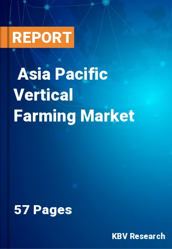  Asia Pacific Vertical Farming Market Size, Analysis, Growth