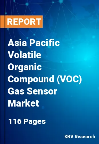 Asia Pacific Volatile Organic Compound (VOC) Gas Sensor Market Size, 2029