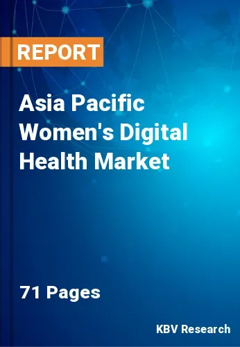 Asia Pacific Women's Digital Health Market Size & Share, 2027