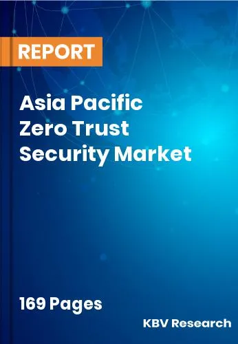 Asia Pacific Zero Trust Security Market Size | Report 2031