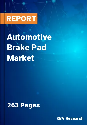 Automotive Brake Pad Market Size & Analysis Report 2022-2028
