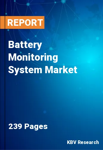 Battery Monitoring System Market Size, Share & Growth Report by 2023