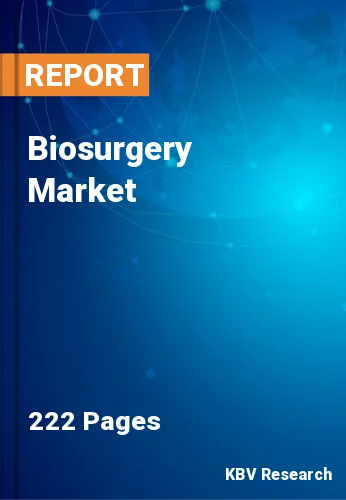 Biosurgery Market Size, Share & Forecast Report 2019-2025