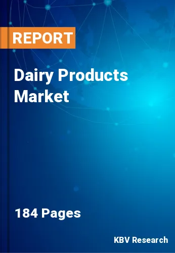 Dairy Products Market Size, Competition Analysis 2021-2027