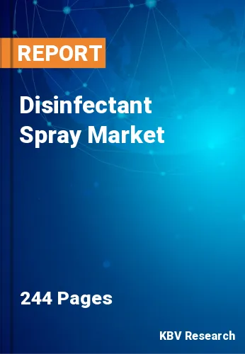 Disinfectant Spray Market Size & Growth Forecast, 2021-2027