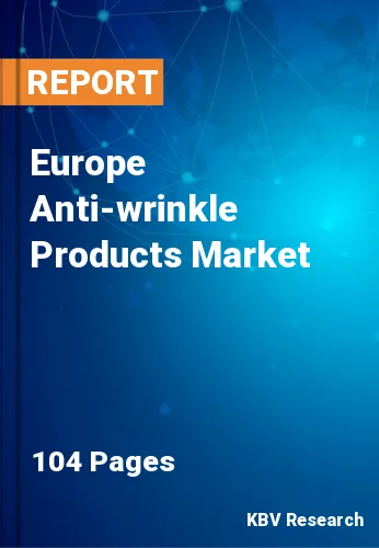 Europe Anti-wrinkle Products Market Size, Share 2022-2028