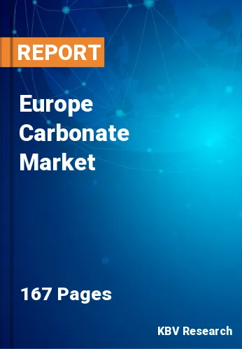 Europe Carbonate Market Size & Share, Growth Trend to 2030