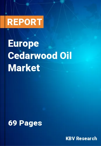 Cedarwood Oil Market Size, Trends Analysis and Forecast 2028