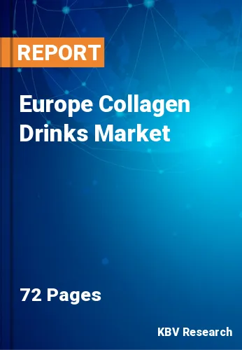 Europe Collagen Drinks Market Size & Industry Trends, 2027