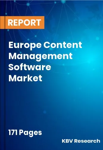 Europe Content Management Software Market Size | Share 2032