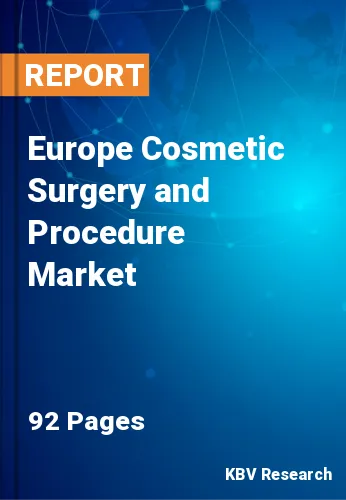 Europe Cosmetic Surgery and Procedure Market Size, 2021-2027