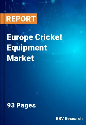 Europe Cricket Equipment Market Size & Analysis Report 2031