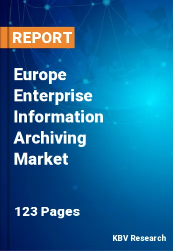 Europe Enterprise Information Archiving Market Size, 2028
