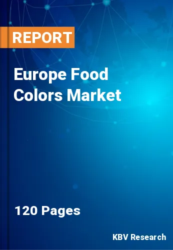Europe Food Colors Market Size & Industry Trends to 2030