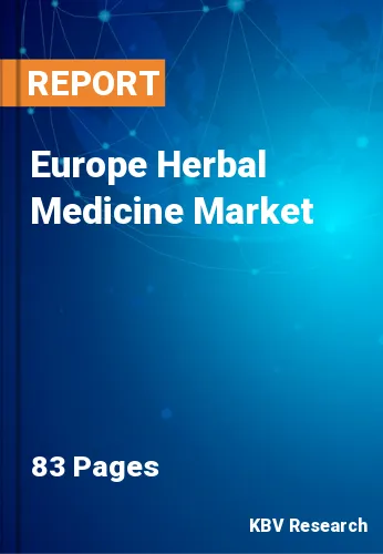 Europe Herbal Medicine Market Size, Share & Growth, 2030