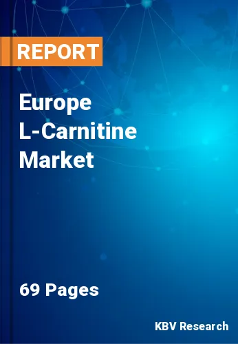 Europe L-Carnitine Market Size & Share Report 2019-2025