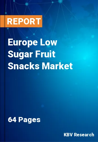 Europe Low Sugar Fruit Snacks Market