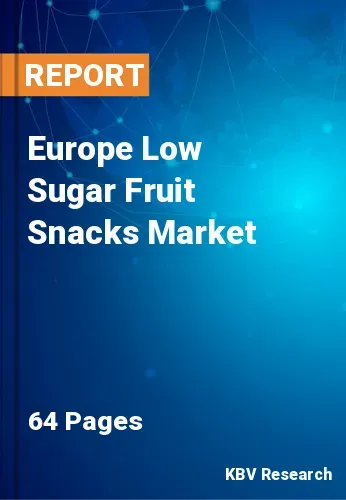 Europe Low Sugar Fruit Snacks Market Size, Share, Trend, 2027