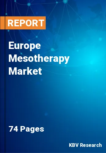 Europe Mesotherapy Market Size, Outlook Trends 2021-2027