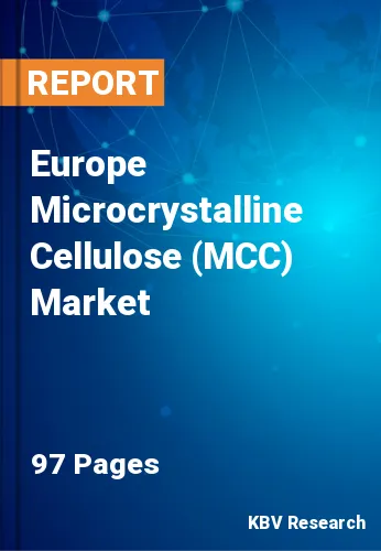 Europe Microcrystalline Cellulose (MCC) Market Size Report by 2025