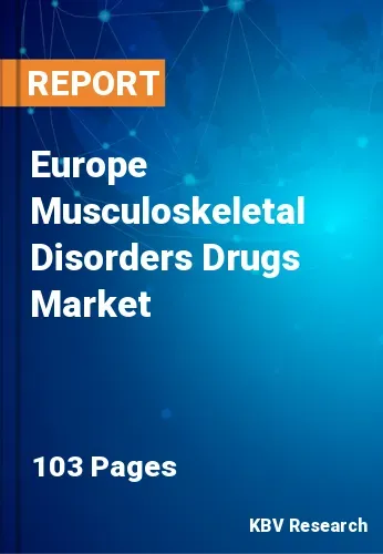 Europe Musculoskeletal Disorders Drugs Market Size, 2029