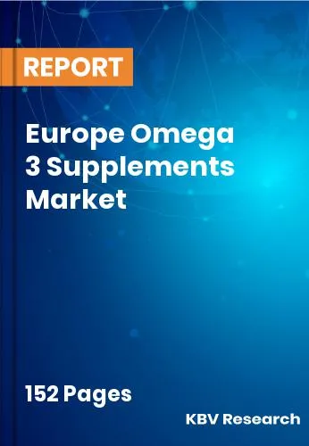 Europe Omega 3 Supplements Market Size & Forecast | 2031