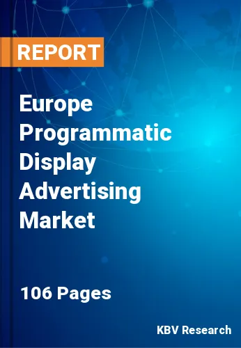 Europe Programmatic Display Advertising Market Size, 2028