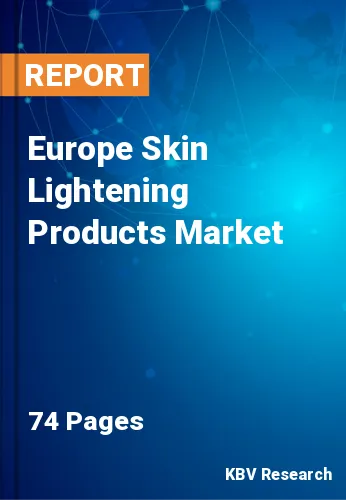 Europe Skin Lightening Products Market Size & Growth, 2028