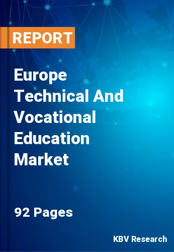 Europe Technical And Vocational Education Market Size, 2028